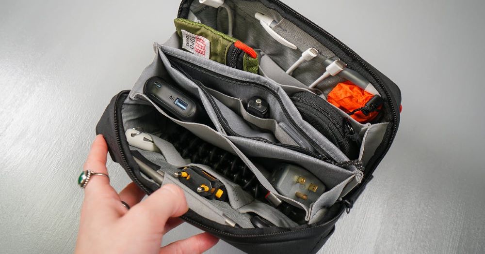 Stay Organized With a Tech Pouch For Travel