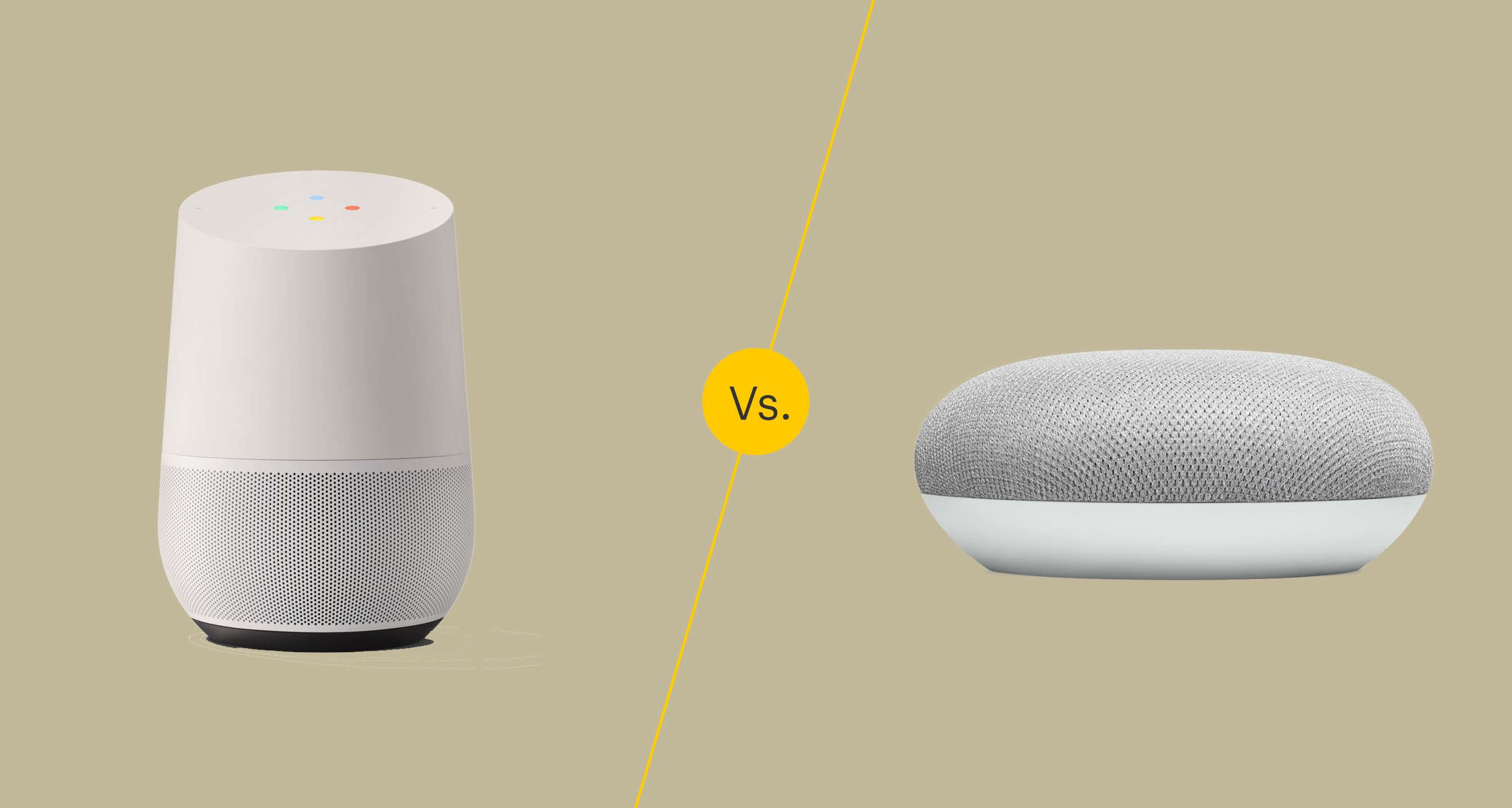 The Difference Between Google Home and Google Home Mini