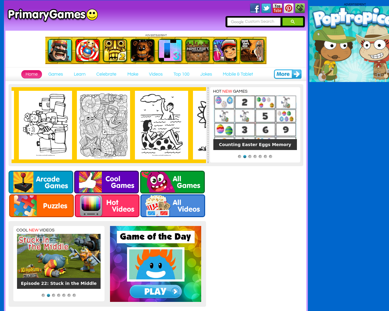 Primary Games: The Site For Primary School Gaming - TechHong