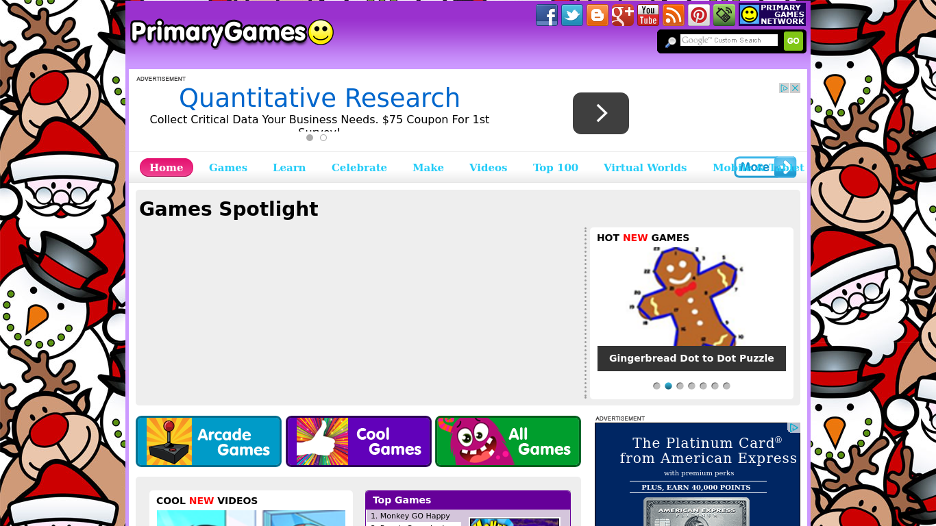 Primary Games: The Site For Primary School Gaming - TechHong