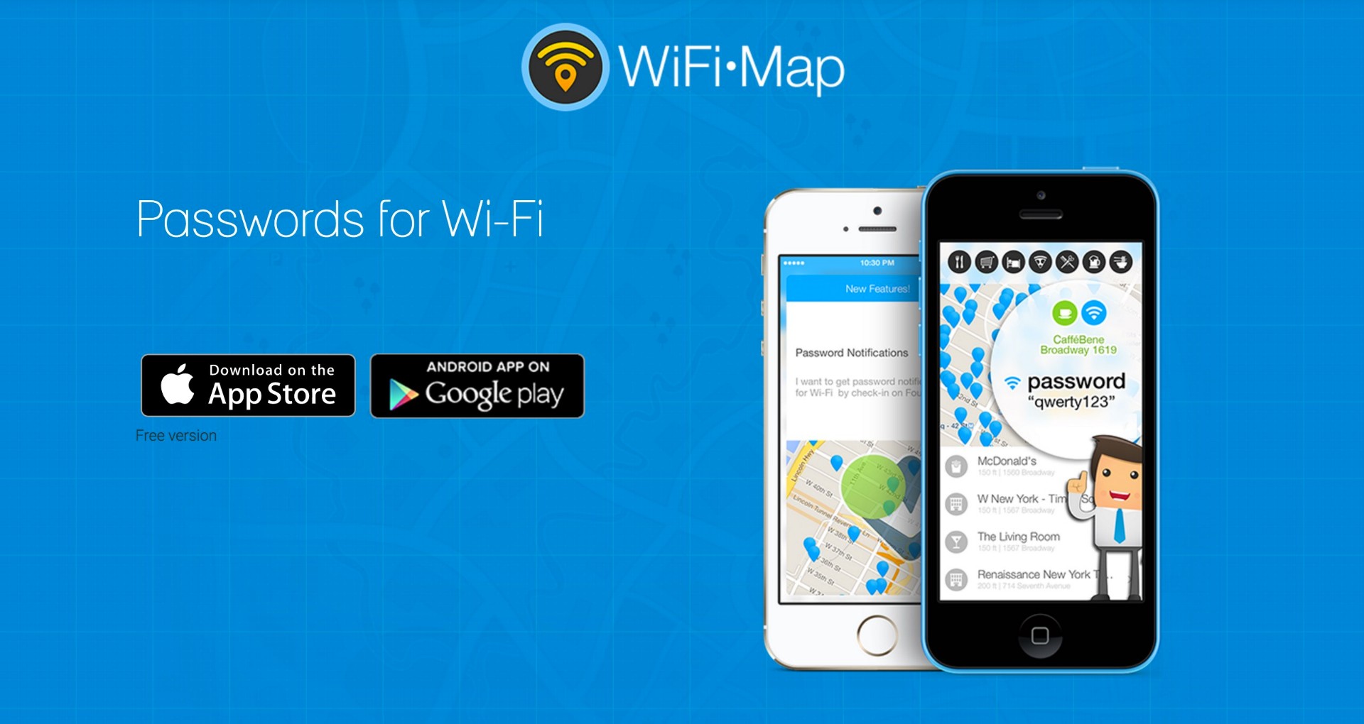 WiFi Map - Easy Way to Connect to Networks