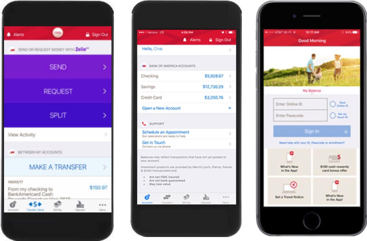 bank of america credit card app download