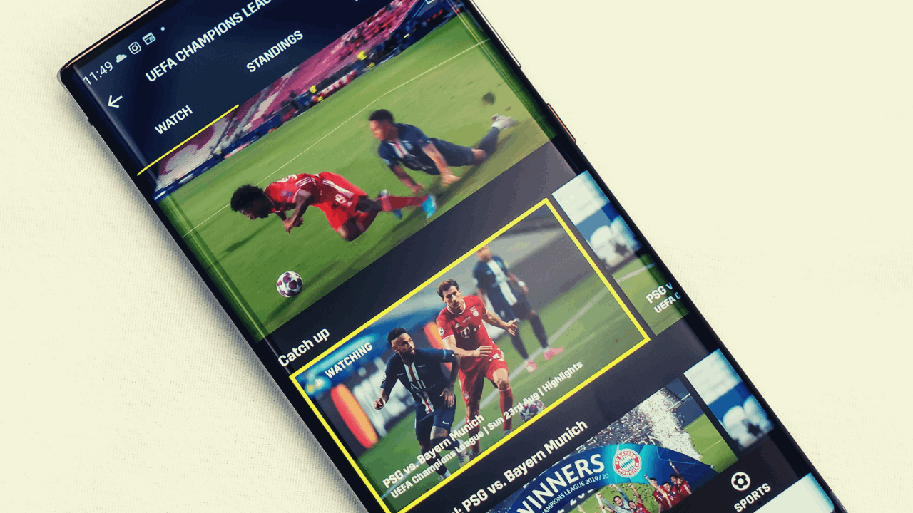 Football Online on Mobile - How to Watch It for Free