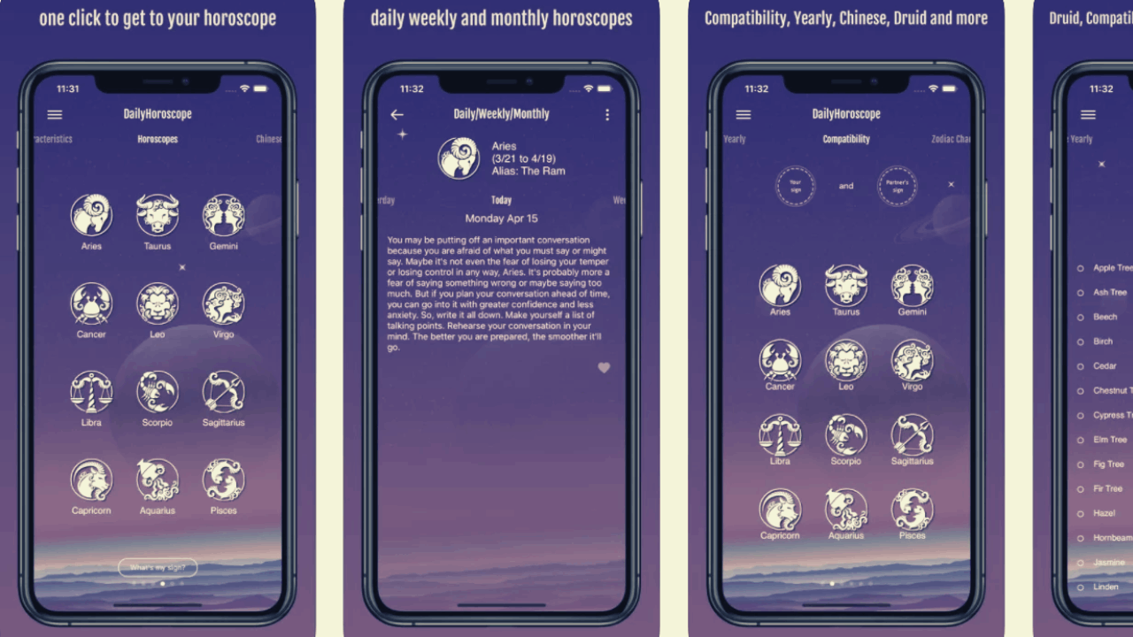 Analyze Daily Horoscopes With This App