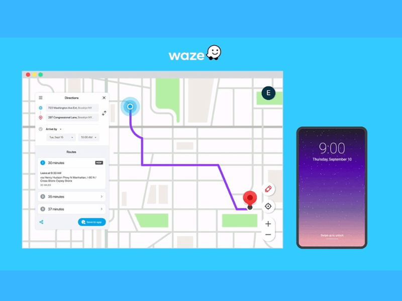 download waze