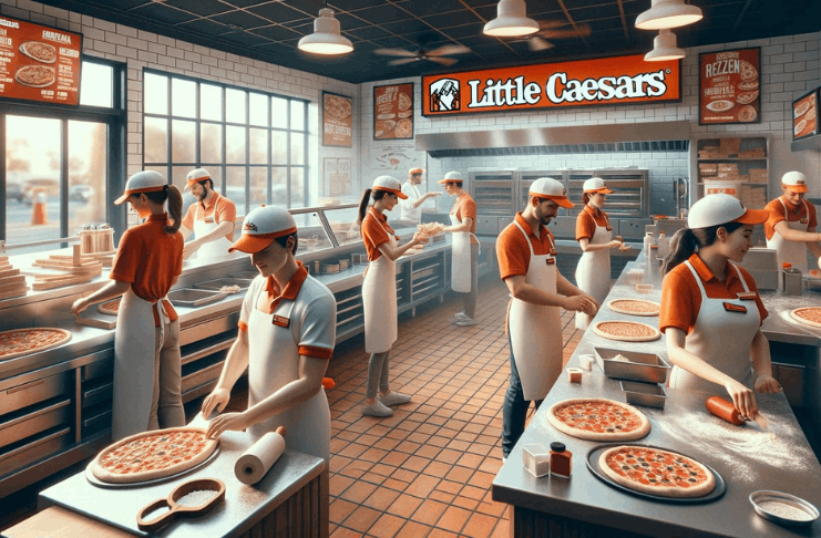 Equipo de Little Caesars | Paso a Paso para Aplicar